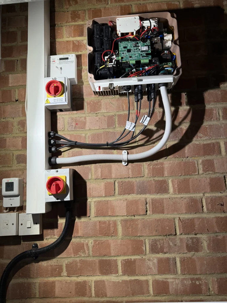 Professional Electrician Installing Lighting in London